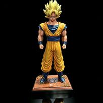 34cm Son Goku Dragon Ball Z Action Figure DBZ SSJ Super Saiyan Goku Figurine Toys Anime Figuras Peripheral Model Ornaments Gift