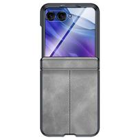 Motorola Razr 50 Ultra Flip Phone Case With Reinforced Hinge Protection Silicone Cover Anti-Fingerprint Scratch Resistant Motorola Razr 50 Ultra black