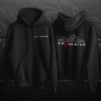 Can Am Ryker hoodie-Casual Pullover Sweatshirt for 3-wheels Motorcycle Riders XXXL black