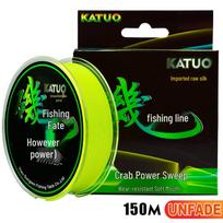 Durable Nylon Sea Fishing Line, Semi-Floating, Long Cast, 150-500m Size 2.0 green