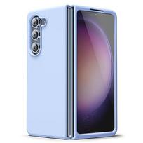 Liquid Silicone Case for Samsung Z Fold 7 Slim Ultra Thin Skin Feel Men Women Soft Cover for Samsung Galaxy Z Fold 7 6 5 4 3 Galaxy Z Fold4 gray