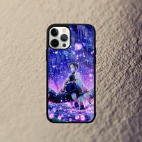 S-Shinobu Kocho dėklas telefonui iPhone 16,15,14,13,12,11,Pro,Max,Plus,Mini,SE Naujas Magsafe magnetinis belaidis įkrovimas iPhone14