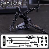 (Assembly Completed )13 Action Figure Titan Multi-Jointed Movable Shapeshift Robot T13 Action Lucky robot Figures Toys kids Gift juoda