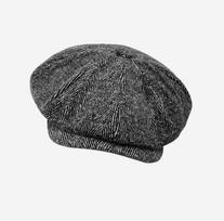 Retro Didelio Dydžio 62cm Newsboy Kepurės Vyrams Vintage Vilnonis Storas Baretas Žieminės Vairuotojo Kepurės Vyrams Tvido Vyriška Laisvalaikio Plokščia Aštuonkampė Kepurė XL60-62CM gray