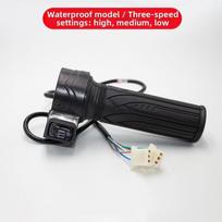 Black Electric E-Bike Twist Throttle Universal Electric Scooter Twist Grip 11 black