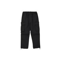 New Era Solid Color Drawstring Cargo Pants Unisex pants 13095638 M white