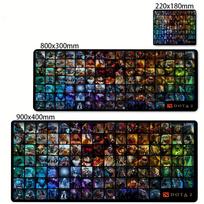 Anime Mousepad Dota 2 Mouse Mat Large Gaming Big Desk Mat With Lockrand Pc Accessories Prime Gaming Mouse Pad XXL Keyboard Pads 30cmx80cm(11.8x31.5inch)