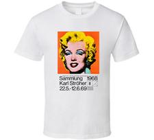 Marilyn Monroe, Andy Warhol, T-Shirt, Retro, 60's, Pop Art, Gallery M white
