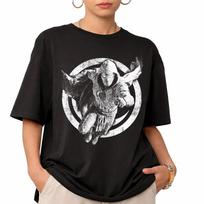 Vintažiniai Mėnulio Riterio marškinėliai, Retro Marvel Comics grafiniai marškinėliai, Marco Spectoro T-shirt, Nusidėvėję Khonshu Kumščio atributika, Komiksų gerbėjui dovana 140 black