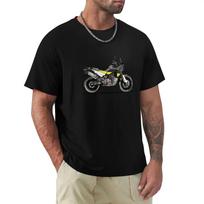 Husky Norden 901 Adventure Bike T-Shirt korean boys whites customizeds men workout shirt Short S black