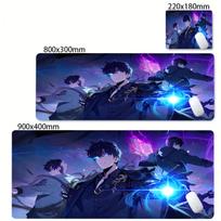 Solo Leveling Anime Mouse Pad Large Gaming Non-slip Mousepads Tablet Gamer Keyboard Mat Laptop Art Mausepad Mini PC Playmat 30x60cm