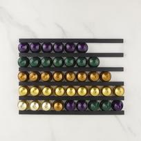 Nespresso sieninis magnetinis kavos kapsulių laikiklis 6 Strips (Magnetic) juoda