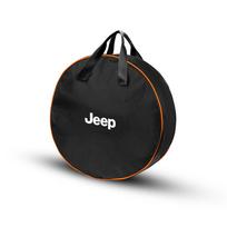 Transporto priemonės įkrovimo laido krepšys Automobilio įkrovimo pistoleto laikymo krepšys Automobilio bagažinės organizatorius Jeep Renegade Compass Wrangler Grand Cherokee black
