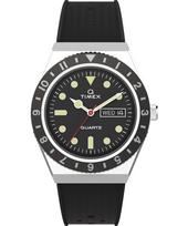 TIMEX TW2V32000 Men's Quartz Watch, Black, 5 ATM Water Resistance juoda