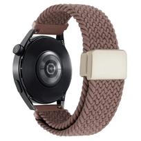 22mm 20mm Austas nailoninis dirželis, skirtas Garmin Forerunner 570 265 165 255, kvėpuojantis riešo dirželis Vivoactive 4 5 6 Venu 2 3 sq Sportiniai dirželiai 1Pcs 22mm black