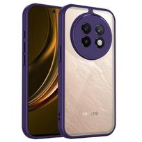 For Realme 13 dėklas Realme 13+ telefono dėklas Realme 13 Pro Plus dangtelis 13 4G oro pagalvėlė silikoninis buferis skaidrus matinis galinis dangtelis kietas realme 13+ beige