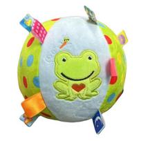 1/3Pcs Squeaky Dog Plush Toy with Built-in Bell, Soft Stuffed Ball Hanging Dog Training Toy, Interactive Pet Chew Toys for All Breeds B gray