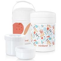 Maisto termosas Miniland, 700 ml, su dvejais indeliais