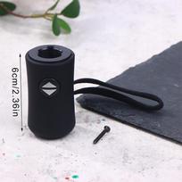 Automatinio skėčio rankenos keitimas Sulankstomo skėčio rankenos rankena Kelioninio sulankstomo skėčio remonto dalys A2 black