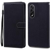 For Oneplus Nord 5 Case Wallet Leather Flip Cover For One Plus Nord 5 Case Oneplus Nord5 Phone Cover Coque Fundas Shell For Oneplus Nord 5 juoda