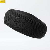2026 French Straw Braided Beret: Face-Slimming Sun Protection & Custom Hotel Souvenir juoda