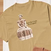 Comfort Colors Shirt, Frida Kahlo Graphic Tee, Statement Tee, Empowering Quote T-Shirt, Feminist Shirt, Gift for Her, Frida Kahlo Fan Gift 110 beige