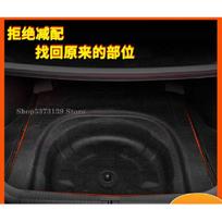 For Toyota Camry/Avalon 2019 2020 2021 Spare Tire Box Sound Insulation Cotton Trunk Heat Insulation Foam Flame Noise Reduction Heat Shields 2 black