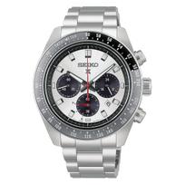 PROSPEX HBJ001P Solar Speed Silver Stainless Steel [Seiko Watch] Men's Watch, Chronograph, Timer, Dial, black