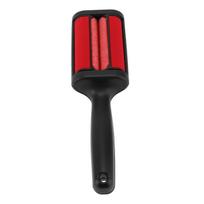 Mini Lint Roller Reusable Plastic Pet Hair Remover for Cats Dogs Clothes Couches Cars black