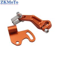 For CFMOTO 800MT CNC Aluminum Motorcycle One Finger Clutch Lever Clutch Arm For KTM 790 890 Duke Adventure R For Husqvarna 901 oranžinė