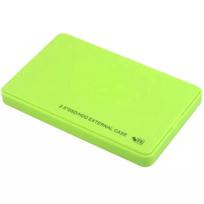 2.5 Inch SATA to USB 3.0 Metal SSD Enclosure Protective External Hard Drive Case for HDD Plastic Case Box 2.5" žalia