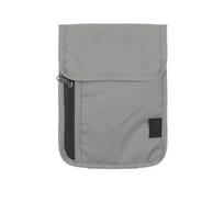 RFID Blocking Passport Holder and Travel Pouch, - Neck for Phone, Keys, Credit Cards, Multi-Purpose Chest Bag one size gray