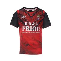 22 Tonga komanda NRL Britų Titan Tropi Pagrindiniai trumpomis rankovėmis marškinėliai Polo Regbio marškinėliai Šortai Berankovis Kostiumas treniruotėms L
