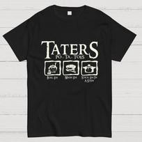 Taters Boil Em Mash Em Stick it in a Stew Geeky T-Shirt XXL armijos žalia spalva