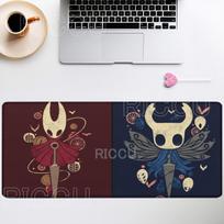 Hollow Knight Silksong Map Rubber Large PC Mousepad Gaming office Mouse Pad Game Keyboard Computer overlock HD Printing Desk Mat 300x800x2mm gray