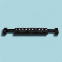 Compact Rectangular Score Counter Mounting Holes Blue juoda