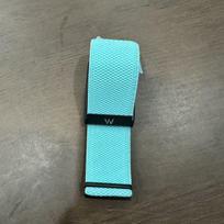 For Whoop 5.0 Mg Wristband Straps Nylon Woven Black Pink Cyan Elastic Whoop Sports Replacement Strap Metal Whoop Bracelet Straps For WHOOP 5.0 gray