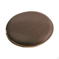16 colių skersmens apvalaus strypo kėdės dangalas, užvalkalas, pagalvėlė Coffee 35cm gray