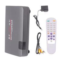 RF To AV Converter,Channel Selector,Booster,Cable TV To Projection TV,Video Port Supports Full System AC110-240V 100V-240V US Plug