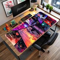 Grand Theft Auto Customize Your Name Mouse Pad Gaming Laptop Mouse Pad Desktop Mouse Pad Non-Slip Rubber Base Office Desk Accessory 30cmx80cm