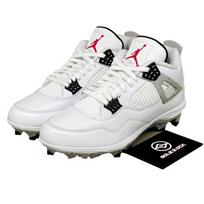 Jordan 4 Retro TD Cleat 'White Cement' HQ0207-106 Vyriškas dydis Siųsti dabar EU 42 pilka spalva
