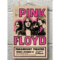 Pink Floyd Metalinis Plakatas, Gitaristo Dovana Sienos Dailė 20x30cm