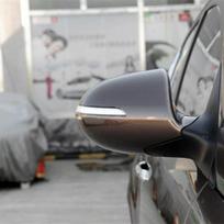Elektrinis sulankstomas dažytas galinio vaizdo veidrodėlis Kia Sportage 2011-2016 modeliams juoda spalva