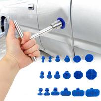 Car Dent Repair Tool: Bridge Puller for Doors, Bumpers, Hoods, and Sheet Metal Dent Suction Cup 1 pc Color Random gray