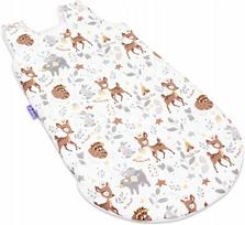 Kūdikio miegmaišis JUKKI, 75 × 45 cm, 2,5 TOG, 150 g/m² užpildas
