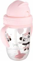 Canpol babies nepralaidus puodelis vaikams su šiaudeliu ir rankenėlėmis, 270 ml