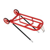 Sulankstomo dviračio galinė bagažinė su ratukais Aukštos stiprybės aliuminio lydinio bagažo laikiklis Suderinamas su Brompton red #1