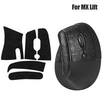 Suck Sweat Mouse Grip Tape Anti-Slip Sticker For Logitech Mx Lift Vertical Mouse Office Working Gaming E-Sports Gamer A5 black