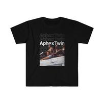 Camicia Grafica Aphex Twin Vintage Anni 90 Copertina Album Windowlicker Art Unise Vintage Homme Fashion XL gray