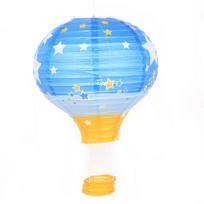 Folding Hot Air Balloon Paper Lantern Bright Color for Thanksgiving Valentine's Day Holiday Party Ceremony Decor A18